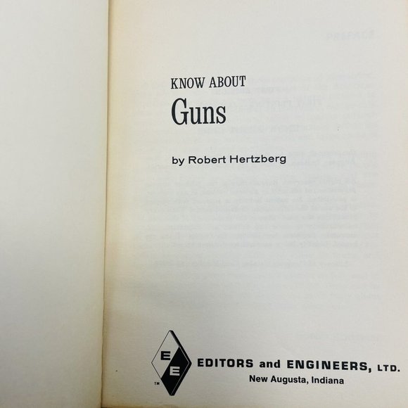 Know About Guns By Robert Hertzberg First Print Skillfact Vintage 1966 Book - Picture 4 of 12